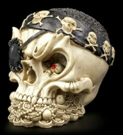 Totenkopf Mit Piratentuch Und Augenklappe -FIGUREN Verkäufe Totenkopf Pirat Kopftuch 2 1280x1280