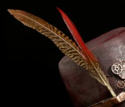 Steampunk Totenkopf Mit Hut Und Feder 13 Steampunk Totenkopf Mit Hut Und Feder -FIGUREN Verkäufe Totenkopf Steampunk Feder 5 1280x1280