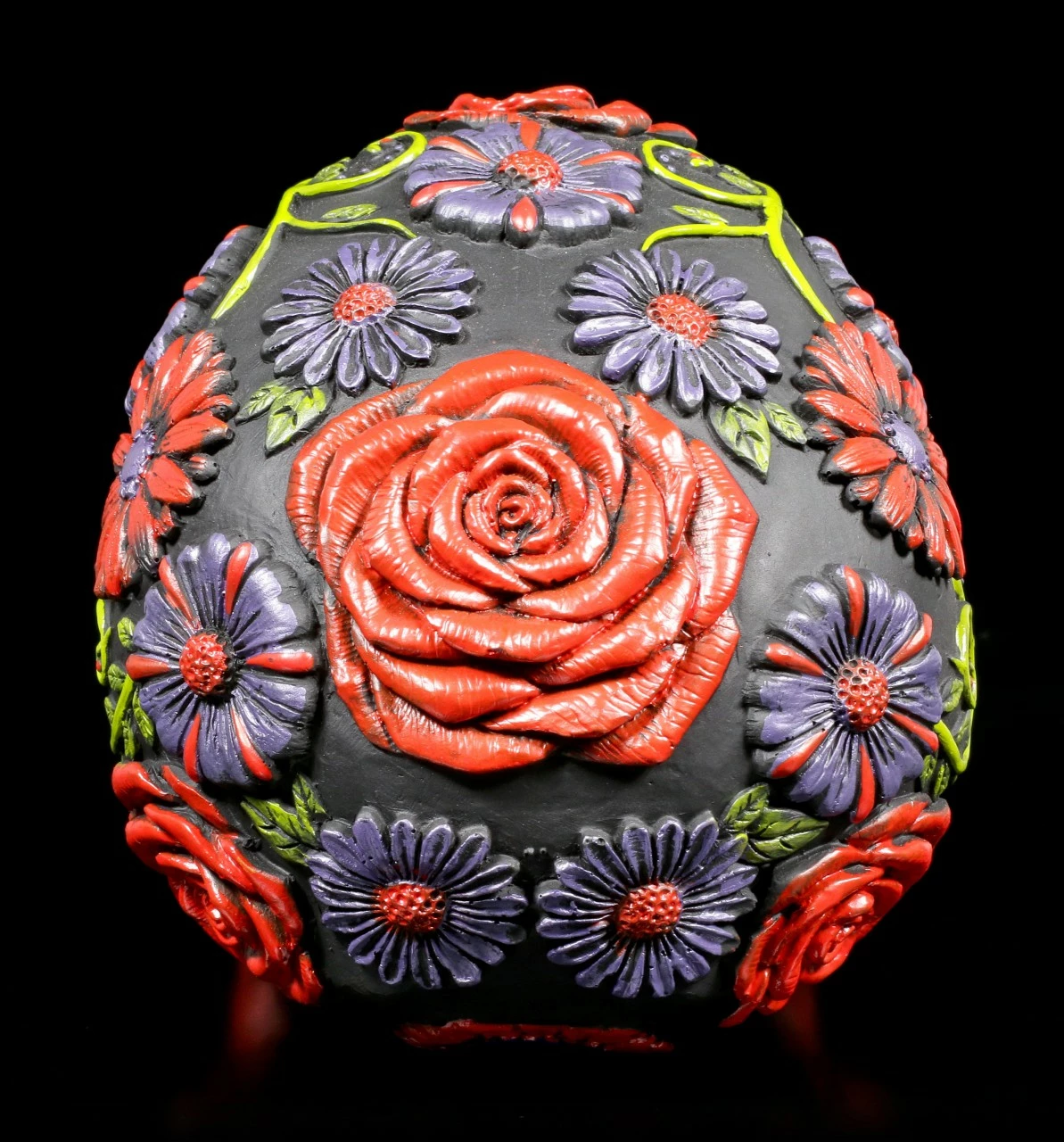 NEMESIS NOW Mexikanischer Totenkopf - Sugar Blooms 6 NEMESIS NOW Mexikanischer Totenkopf - Sugar Blooms – Bild 4