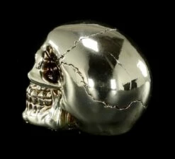Totenkopf - Silberfarben Glänzend -FIGUREN Verkäufe Totenkopf menschlich silber 4 1280x1280