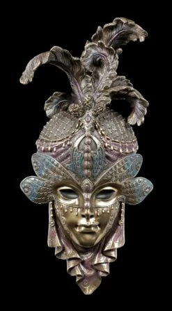 Venezianische Maske - Libelle