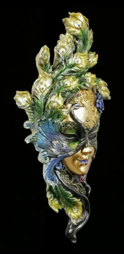 Venezianische Maske - Peacock Garden - Bunt -FIGUREN Verkäufe Venezianische Maske Peacock Garden Bronziert 1 1280x1280