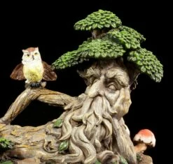 Waldgeist Figur - Liegend Mit Eule -FIGUREN Verkäufe Waldgeist Eule 4 1280x1280