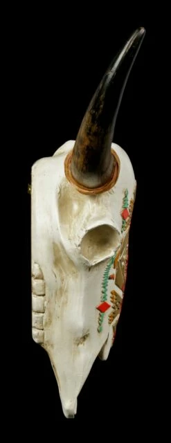 Wandrelief Büffel Schädel - Indianisches Muster 9 Wandrelief Büffel Schädel - Indianisches Muster -FIGUREN Verkäufe Wandrelief Bueffel Schaedel Indianisches Muster 2 1280x1280