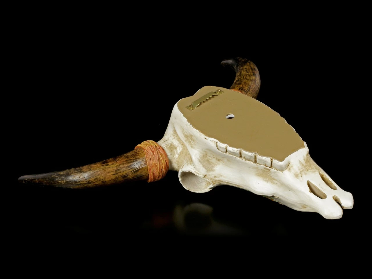 Wandrelief Büffel Schädel - Indianisches Muster 7 Wandrelief Büffel Schädel - Indianisches Muster – Bild 5