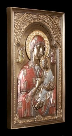 Wandrelief Ikone - Gnadenbild Unserer Lieben Frau... -FIGUREN Verkäufe Wandrelief Ikone Dame 158cf8650b58aa 1280x1280