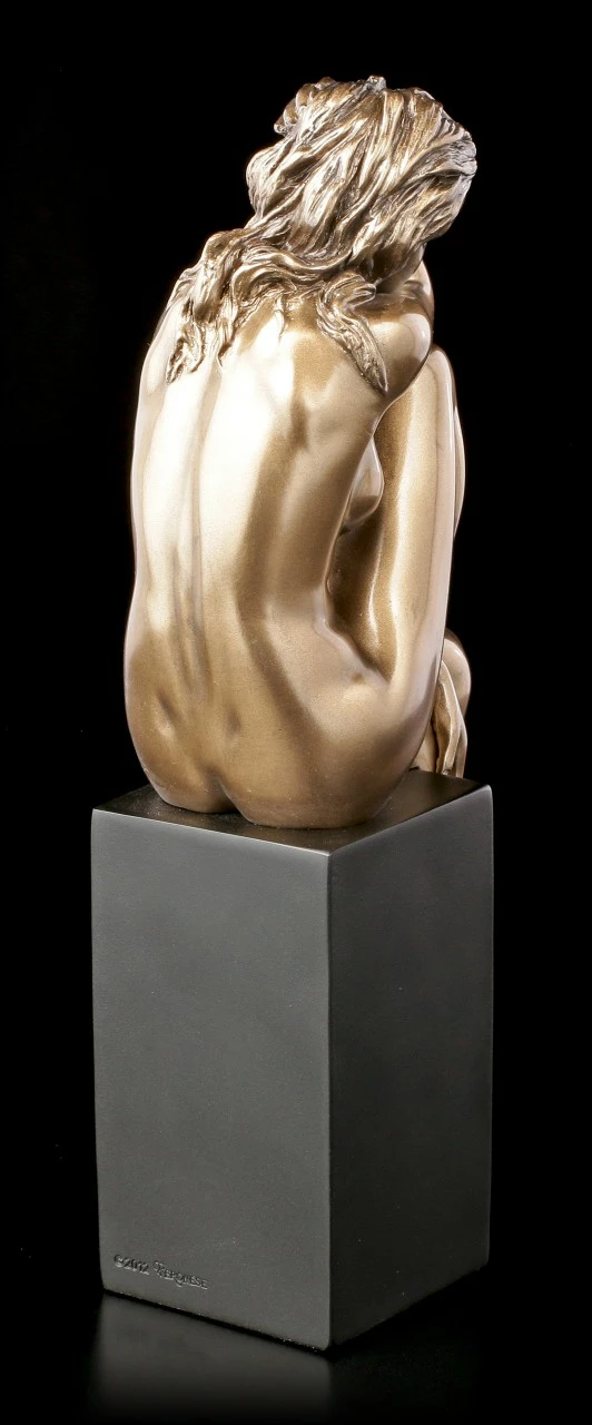 Weibliche Akt Figur - Auf Monolith Sitzend 7 Weibliche Akt Figur - Auf Monolith Sitzend – Bild 5