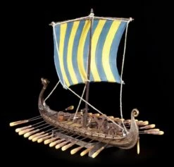Wikinger Schiff - Drakkar - Blaues Segel -FIGUREN Verkäufe Wikinger Schiff Drakkar 2 1280x1280