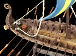 Wikinger Schiff - Drakkar - Blaues Segel -FIGUREN Verkäufe Wikinger Schiff Drakkar 4 1280x1280