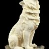 Heulende Wolf Figur - Der Ruf Im Sturm