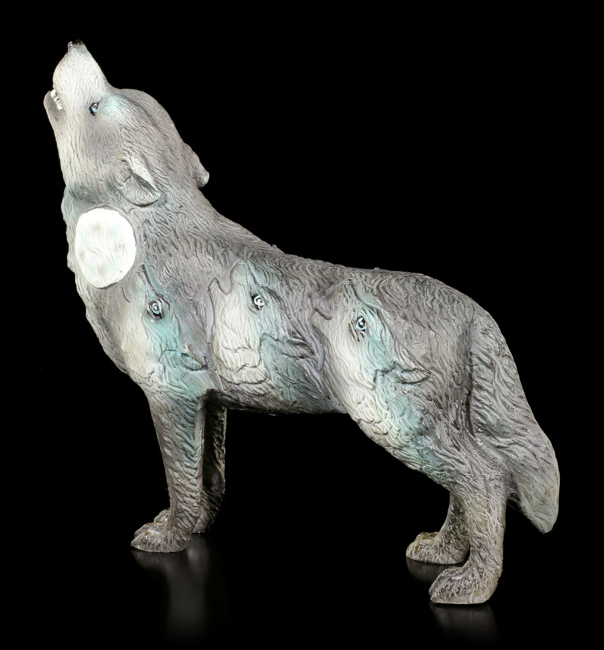 Wolf Spirit Figur - Das Heulen 4 Wolf Spirit Figur - Das Heulen – Bild 2