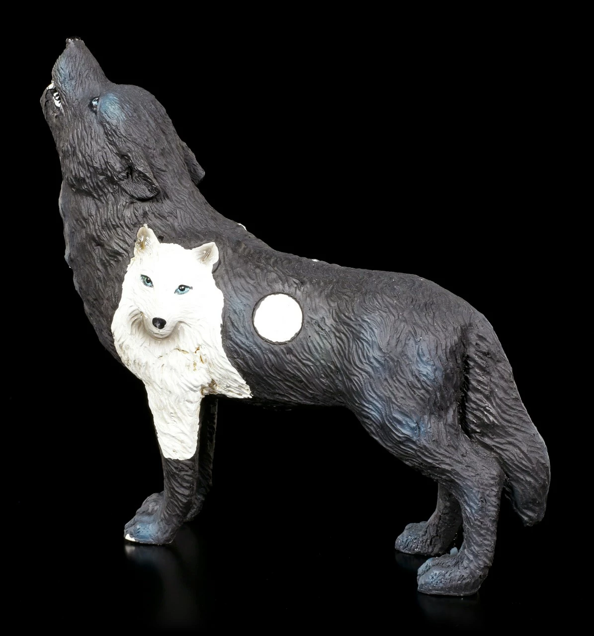 Wolf Spirit Figur - Schwarz 4 Wolf Spirit Figur - Schwarz – Bild 2