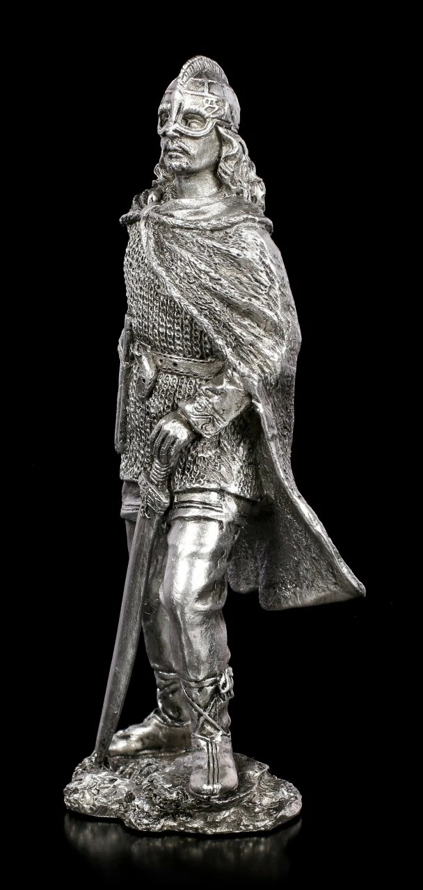 Zinn Wikinger Figur Mit Schwert 5 Zinn Wikinger Figur Mit Schwert – Bild 3