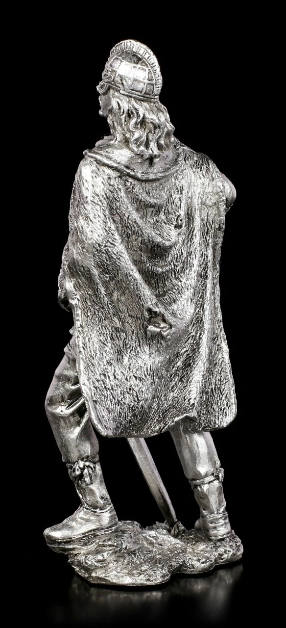 Zinn Wikinger Figur Mit Schwert 6 Zinn Wikinger Figur Mit Schwert – Bild 4