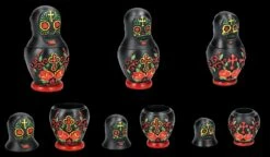 Matrjoschka - Totenköpfe DOD 11 Matrjoschka - Totenköpfe DOD -FIGUREN Verkäufe komplett 1280x1280